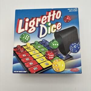 Ligretto Dice Game 2010 Playroom Entertainment Complete Very Good Condition